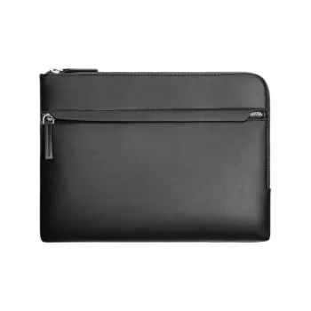 ZARA PU Polyurethane Envelope Bag Clutches Regular Men's Black
