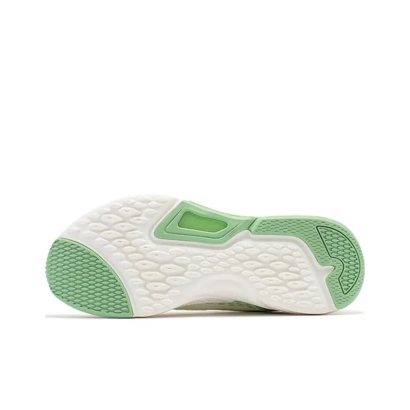 361° Cushioning Anti Slip Wear Resistant Breathability Low Top Running Shoes Women's White Green-4