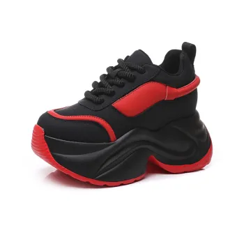 NRDROFFICIAL Warm Cushioning Wear-Resistant Lightweight Breathable Slip-Resistant Low-Top Chunky Sneakers Women's