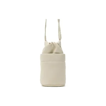 ZARA PU Bucket Bag With Cell Phone Pouch Handbag Shoulder Bag Crossbody Bag Mini Women's Ecru