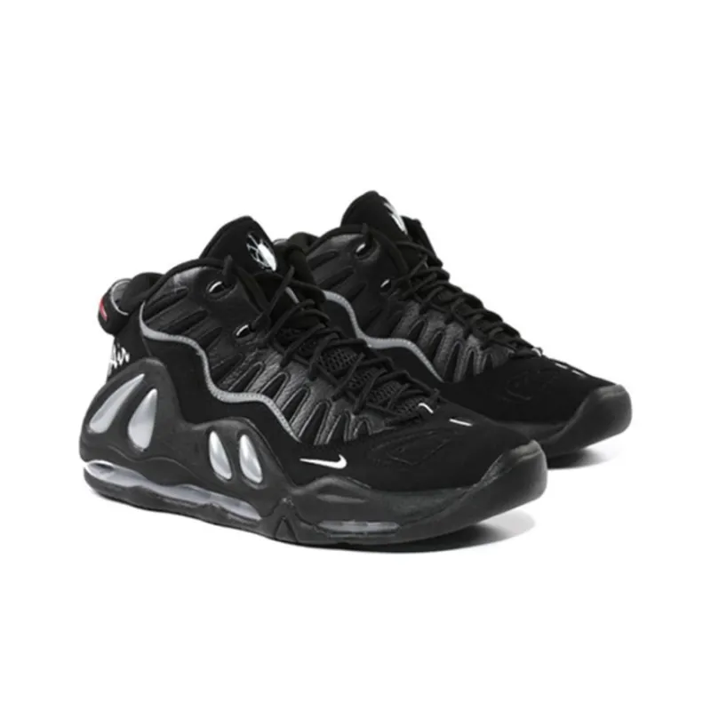 Nike Air Max Uptempo 97 Black Metallic Silver 2010-4