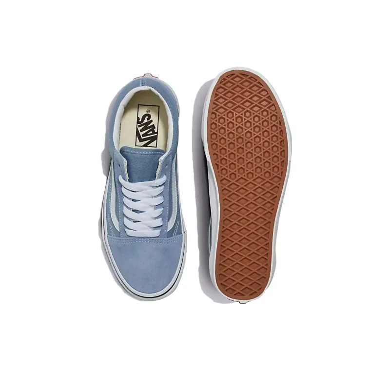 Old Skool Vans 'Color Theory Dusty Blue'-4