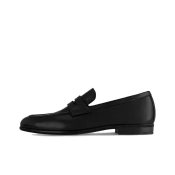 LOUIS VUITTON Loafers Men's Black