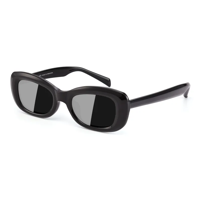 SUYAN Plate Frame Irregular Shape Sunglasses Unisex-6