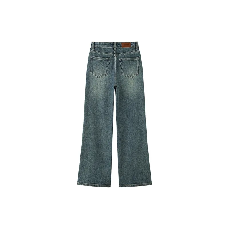 Luqingyi Jeans Women's Blue-1