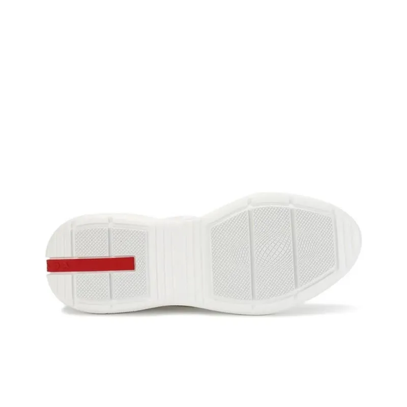 PRADA Low Top Casual Shoes Women's White-4