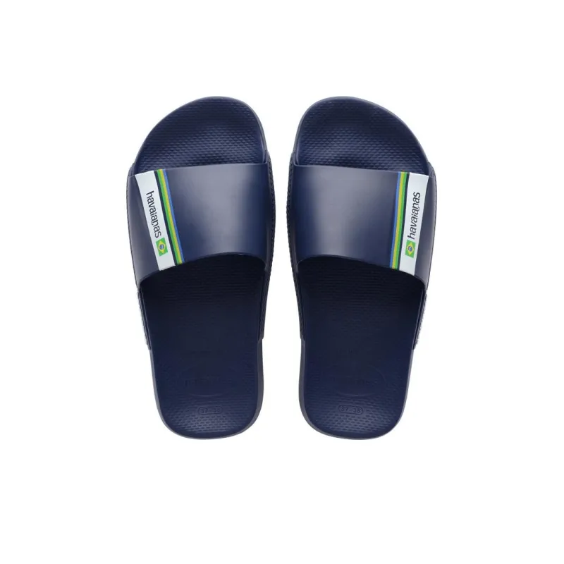 Havaianas Quick Dry Slide Slippers Men's Blue-7