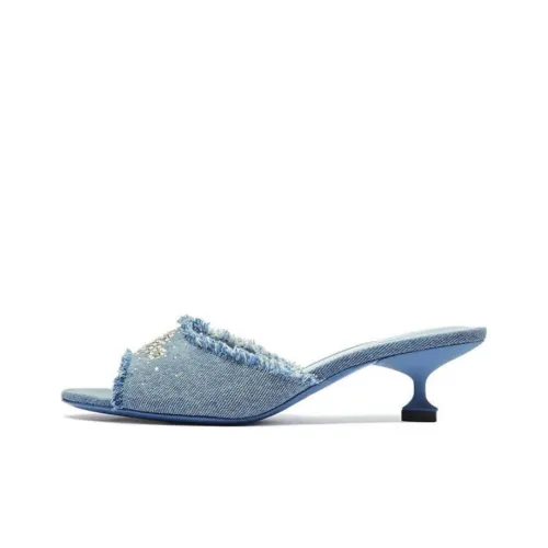 NANA JACQUELINE Slide Slippers Women's Blue