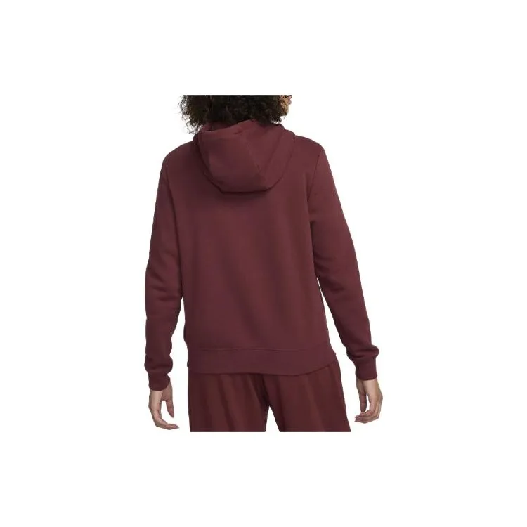 Nike Sportswear Club Fleece Sweatshirt Women's Deep Red-1