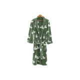 Green Rabbit Jacquard Bath Robes