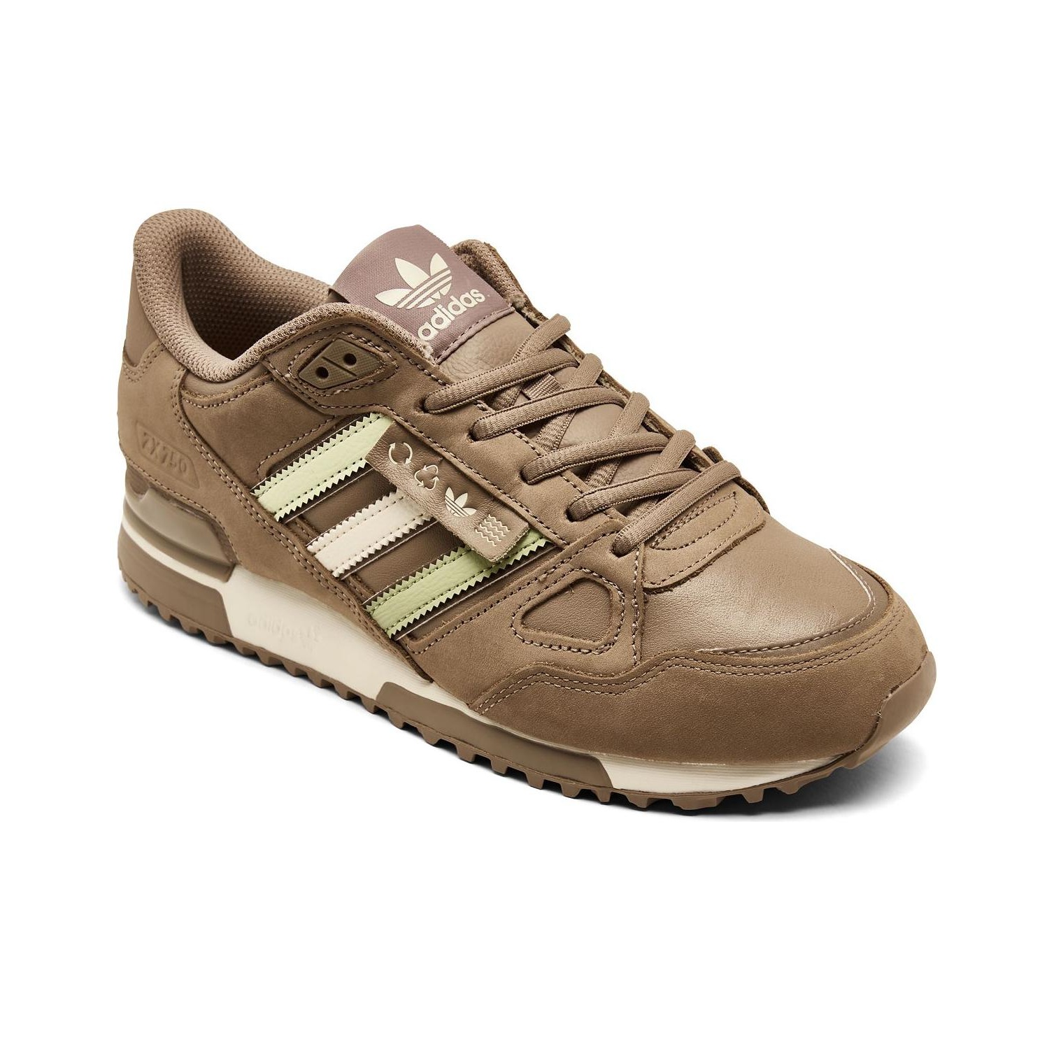 Zx 750 Adidas Originals Chalky Brown Almost Lime POIZON