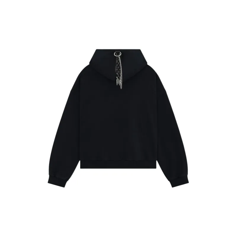 WE11DONE Spiked Zip up Hoodie-1