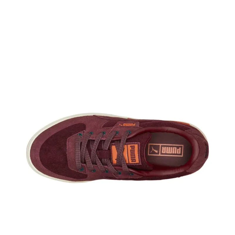 PUMA Cali Dream Abrasion Resistant Breathable Low Top Skateboard Shoes Women's Red-3