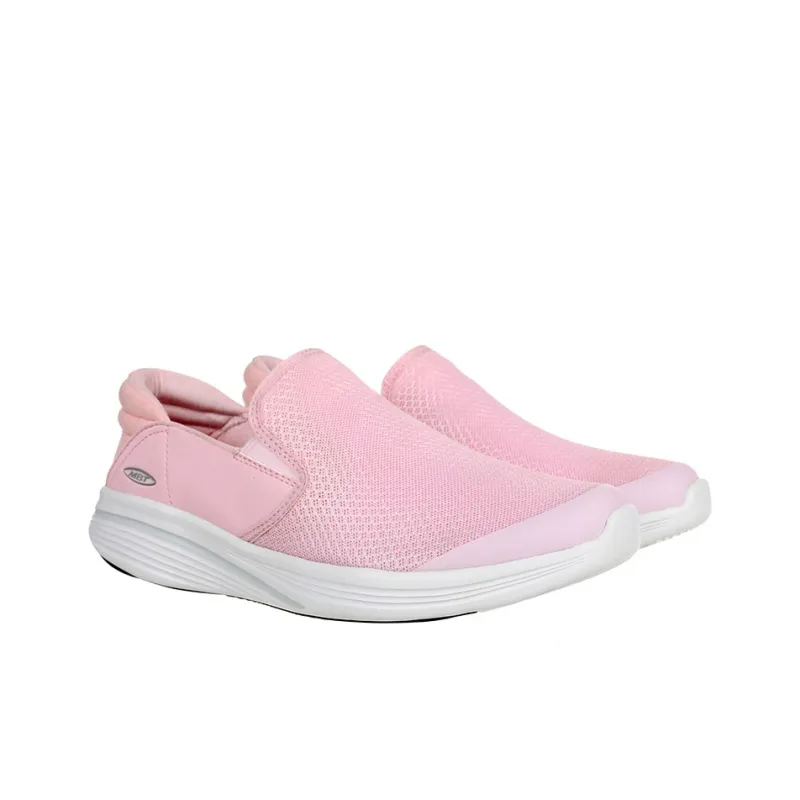 MBT Cushioning Breathable Height Increasing Rebound Low Top Casual Running Shoes Women's Pink-2