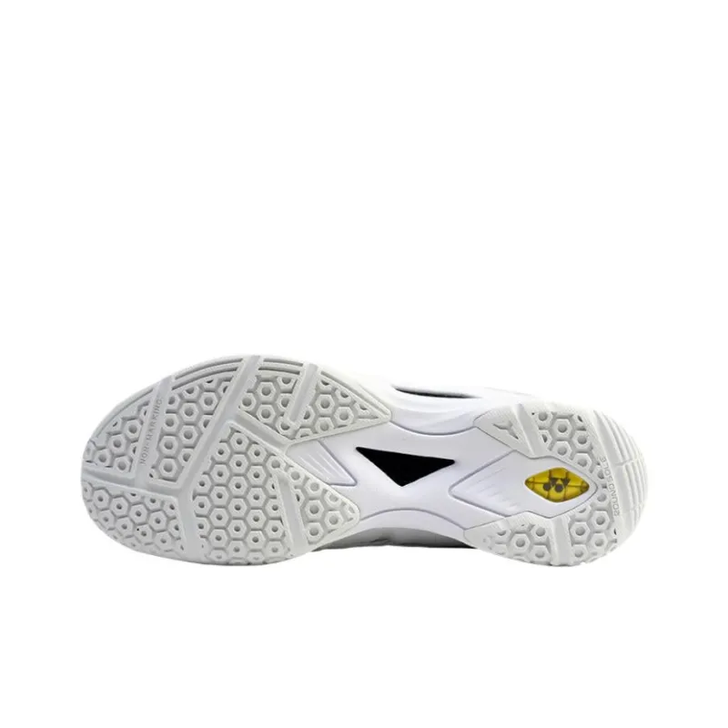 YONEX ECLIPSION Cushioning Anti Slip Wear Resistant Coverage Support Rebound Low Top Badminton Shoes Unisex Gray White-4