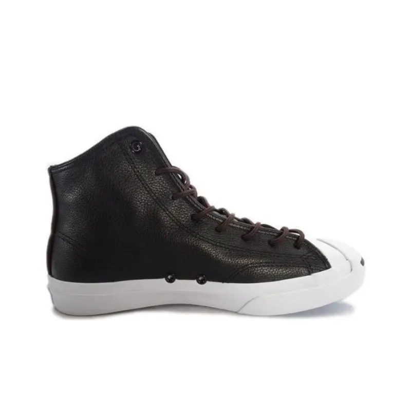 Converse Jack Purcell Mid 'Black White'-1