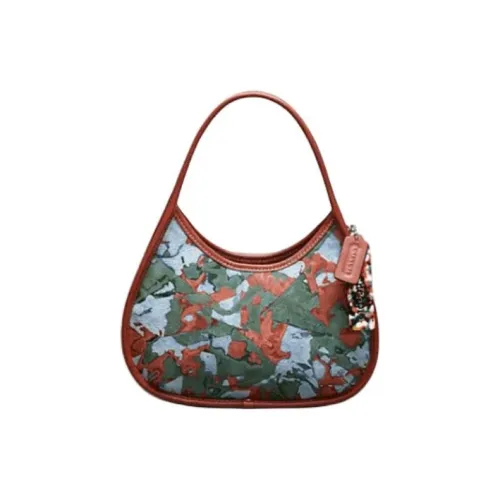 Coachtopia Ergo Leather Shoulder Bag, Handbag, Shoulder Bag Medium Size Women's Brown
