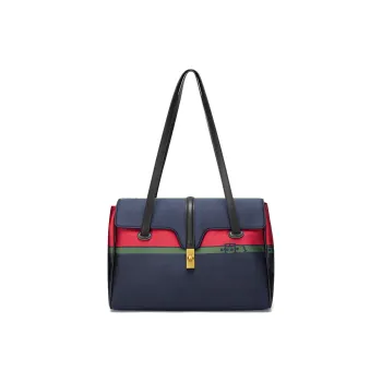 ROBERTA DI CAMERINO Fabric Shoulder Bag Large Bag Women's Red Green Blue Tricolor