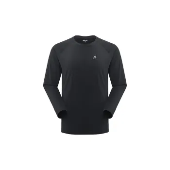 KAILAS Crew Neck Thermal Top Underwear Men's Jet Black