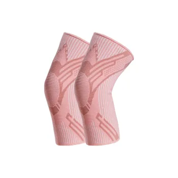 NAILEKESI Fitness Women's Nylon Elastane Bamboo Charcoal Yarn Knee Pads