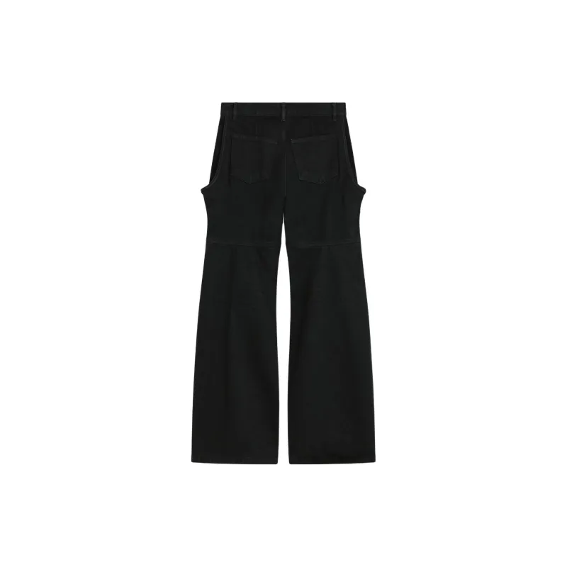WE11DONE SS24 Jeans Men's Black-1