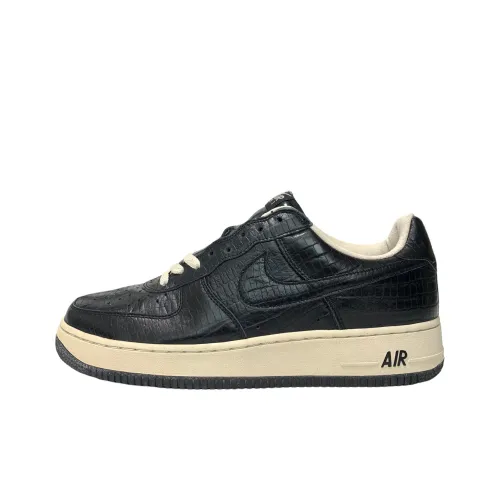 Nike Air Force 1 Low HTM 2 Black Croc