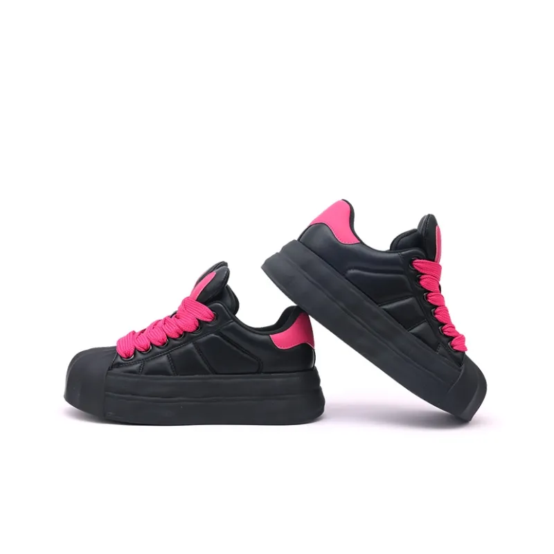 CAI CHI Anti Slip Wear Resistant Low Top Skateboard Shoes Women's-1