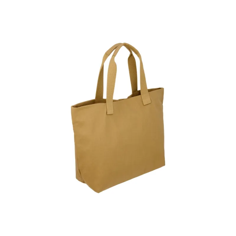 ZARA Cotton Tote Bag Shopping Bag Shoulder Bag Handbag Unisex Khaki Green-2