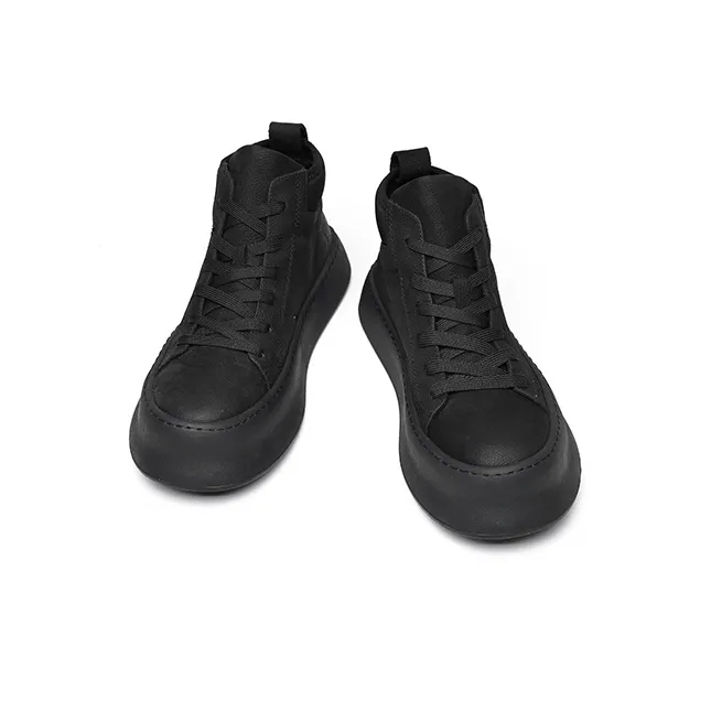 Journey Of Inspiration Mid-Top Skateboard Shoes Unisex Black-3