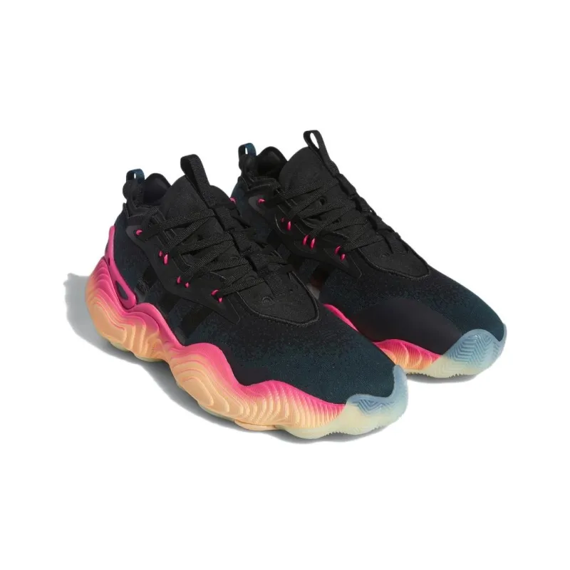 Adidas Trae Young 3 Arctic Night Acid Orange-2