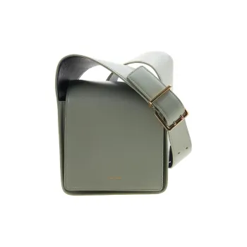 JIL SANDER Cow Leather Crossbody Bag, Shoulder Bag Women's Green