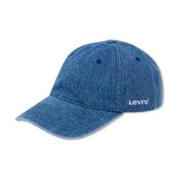 Levi's Cotton Baseball Caps Unisex Denim Blue