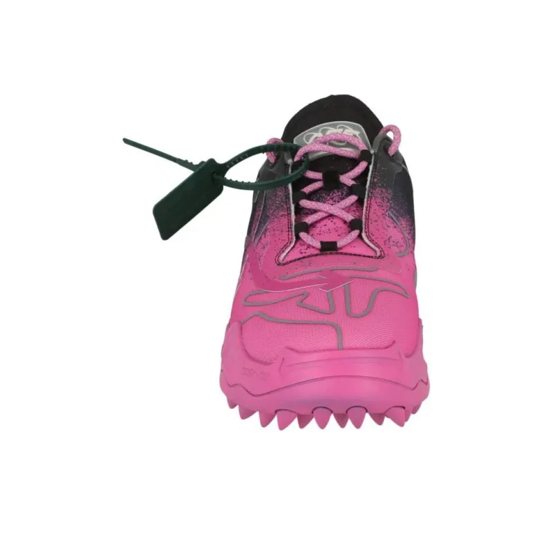 OFF WHITE Low Top Casual Shoes Men's Purple Black-2