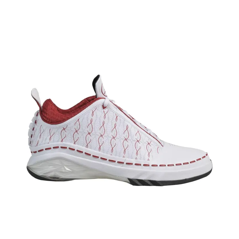 JORDAN 23 Low White Varsity Red-1
