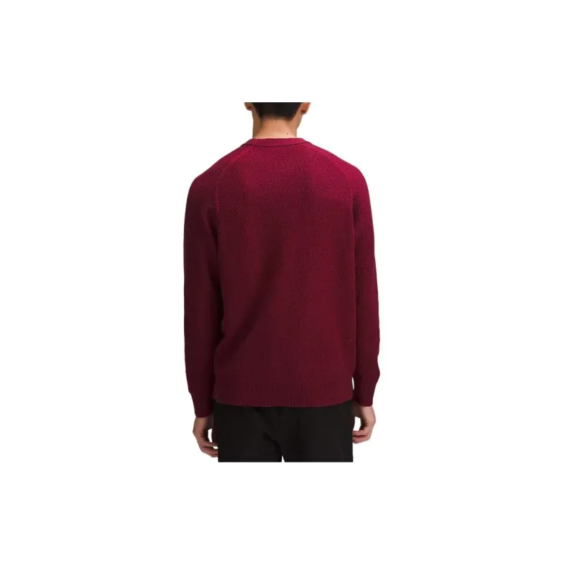 Lululemon Textured Knit Crewneck Sweater Sweater Men's-1