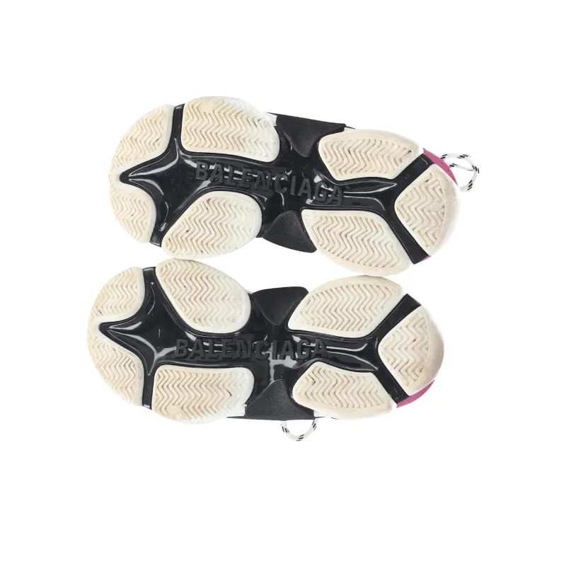 Balenciaga Triple S Sneaker 'Allover Logo - White Pink'-4
