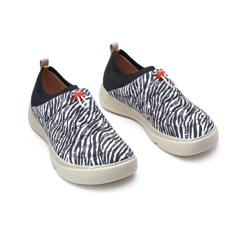 U.IN Odessa 2 Camouflage Series Painted Travel Shoes, Solid Color Collection Low Top Casual Shoes Women's-1