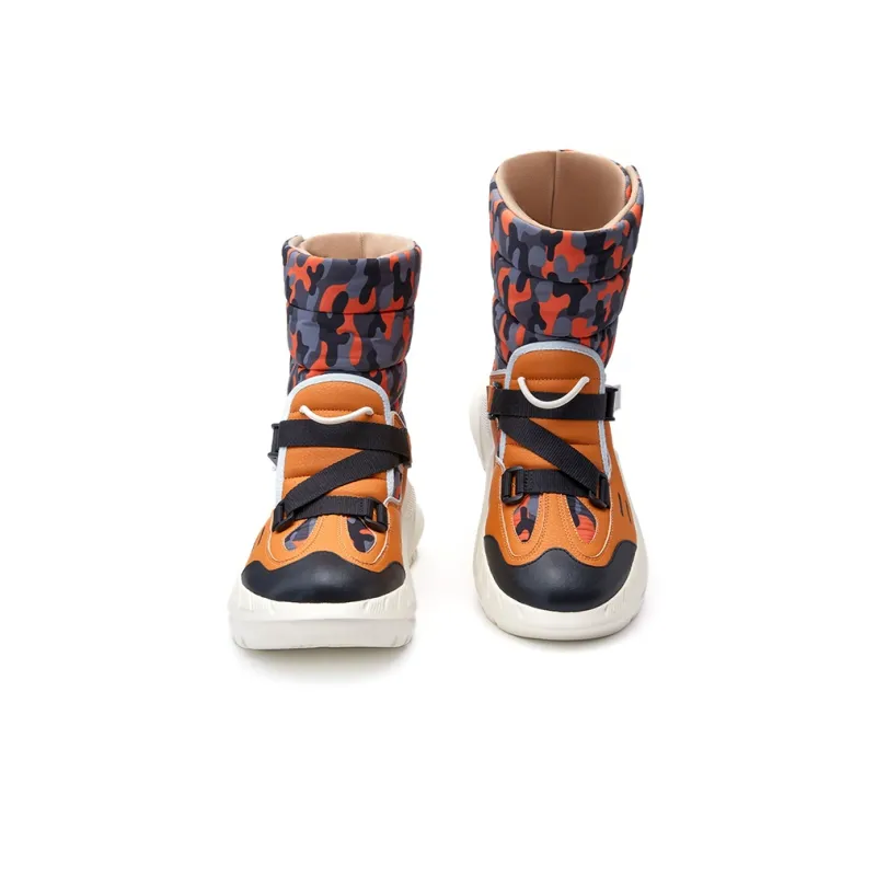 U.IN Painted Travel Shoes High Top Casual Shoes Men's-9
