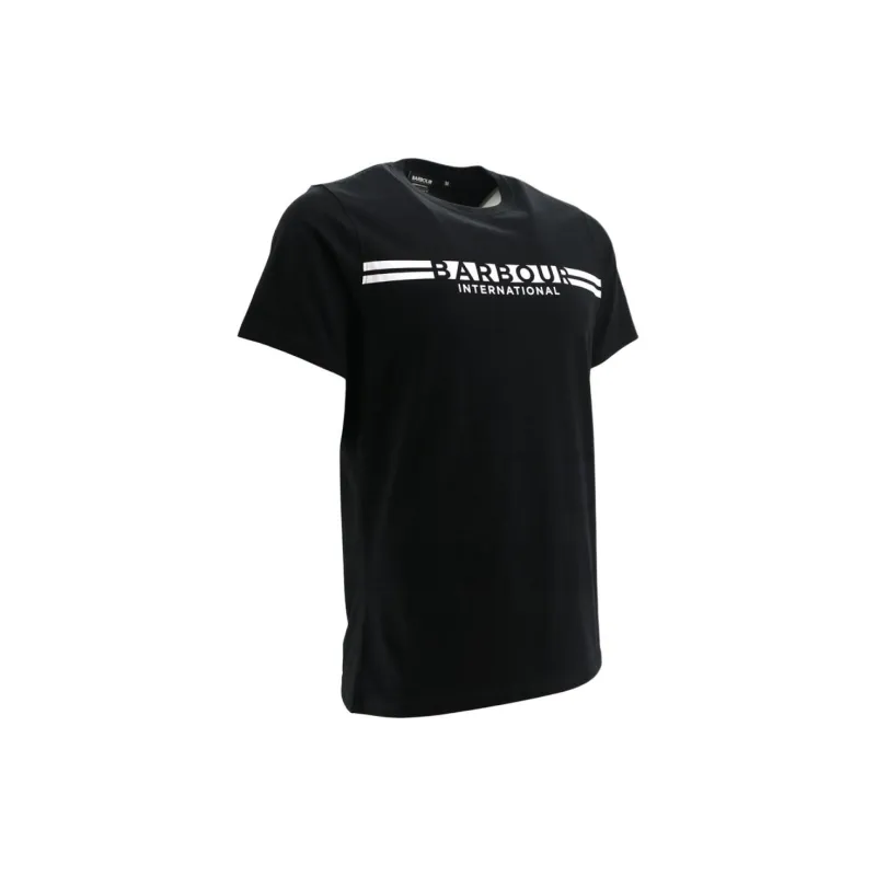 BARBOUR T Shirts Men Black-2