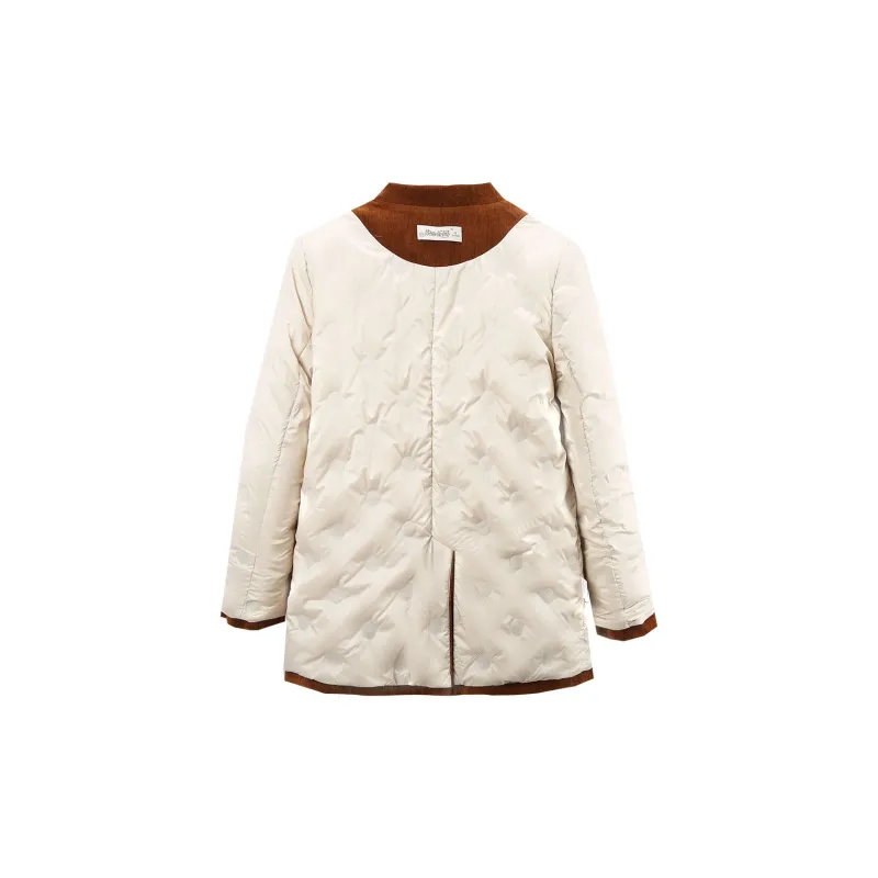 A Paradise For Awakening Down Jacket Women's Coffee-2