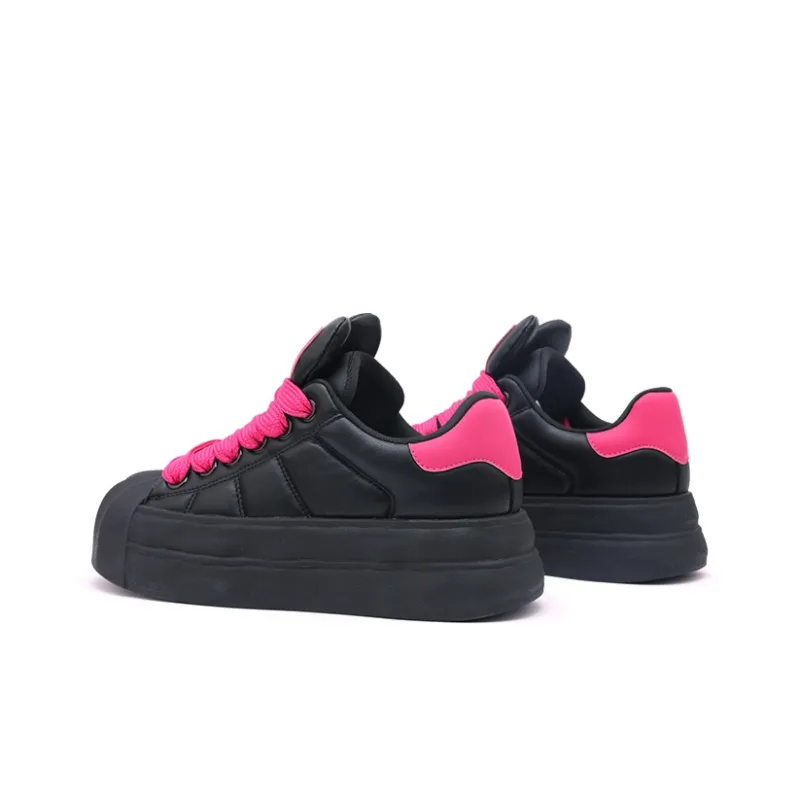 CAI CHI Anti Slip Wear Resistant Low Top Skateboard Shoes Women's-2
