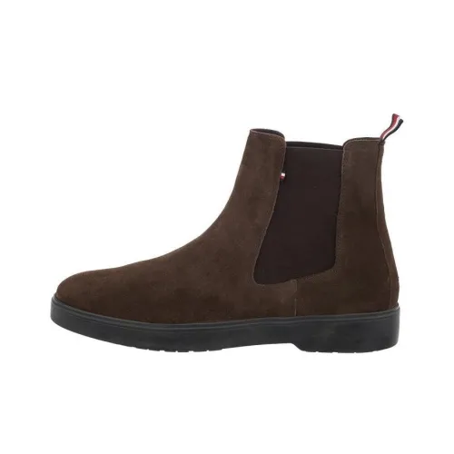 Tommy Hilfiger Chelsea Boots Men Brown