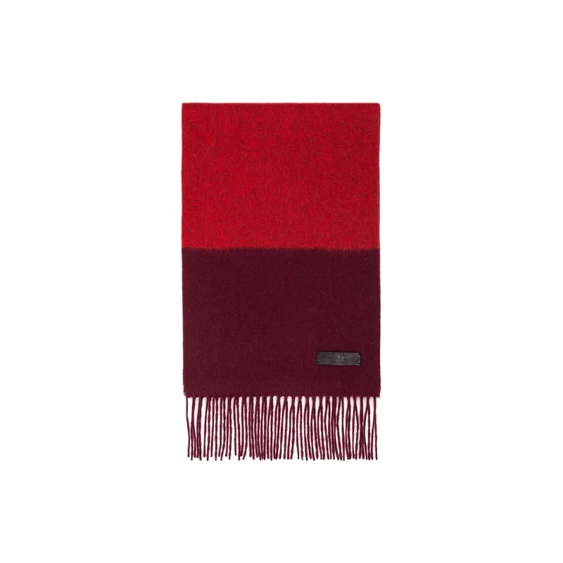 MARJAKURKI Red Scarf Just For You Atmosphere Greeting Card Exquisite Unisex-1