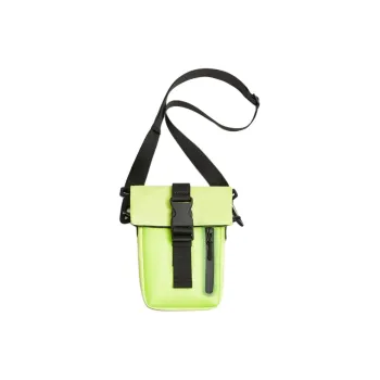 ZARA Polyester Handbag Shoulder Bag Crossbody Bag Mini Men's Yellow