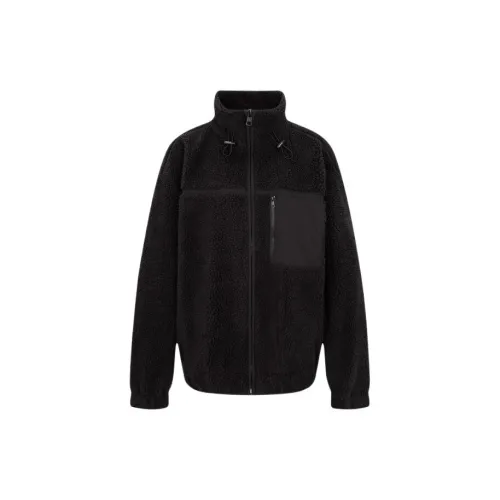 Calvin Klein Velvet Jackets Unisex Black