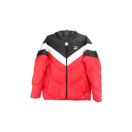 PUMA Puffer Jackets Men Red