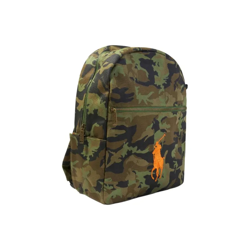 Ralph Lauren Kids Polo Pony-embroidered Camouflage Backpack-2