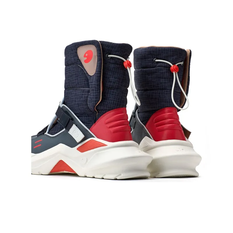 U.IN Painted Travel Shoes High Top Casual Shoes Men's-4