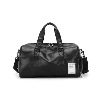 LOUIS ROYALN PU Gym Bag Travel Bag Large Size Unisex