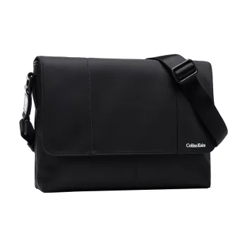 COLINS KEIRS Oxford Messenger Bag Shoulder Bag Crossbody Bag Medium Size Unisex Black